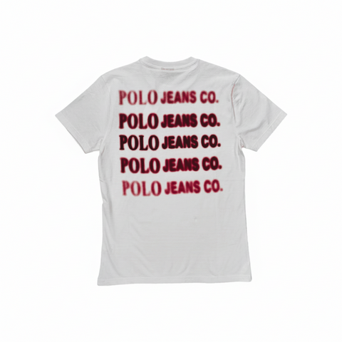 Polo T-Shirt Pjc Multi Logo White