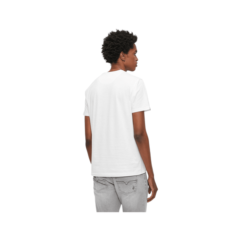 Polo T-Shirt Graphic Logo Bold White