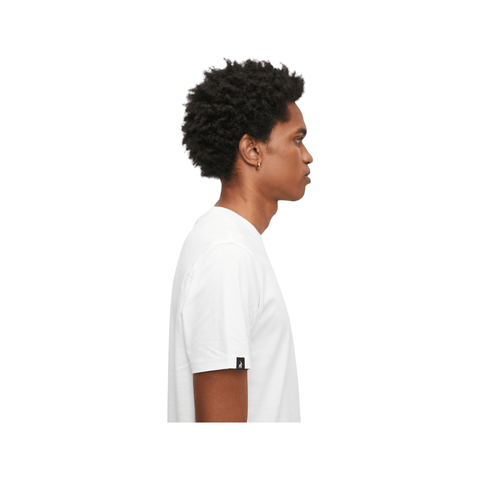 Polo T-Shirt Graphic Logo Bold White