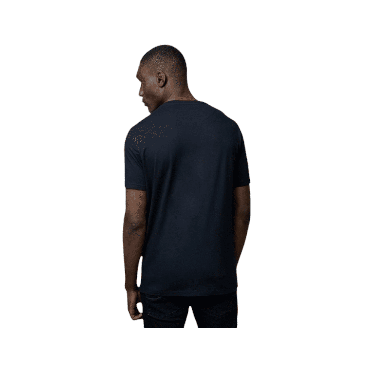 Polo T-Shirt HD Printed Pocket SS Navy