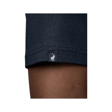 Polo T-Shirt Hd Printed Pocket Navy