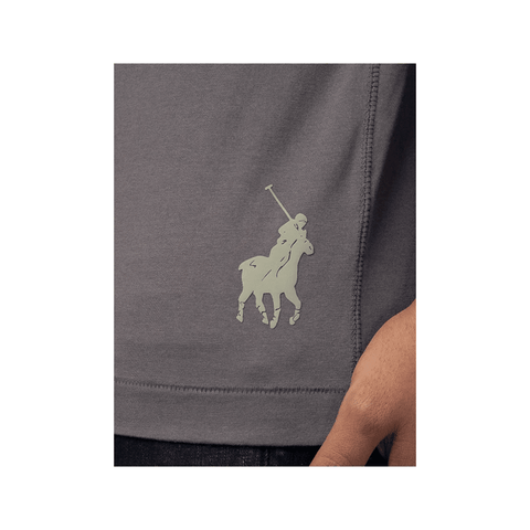 Polo T-Shirt Pjc Logo Charcoal