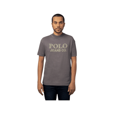 Polo T-Shirt Pjc Logo Charcoal