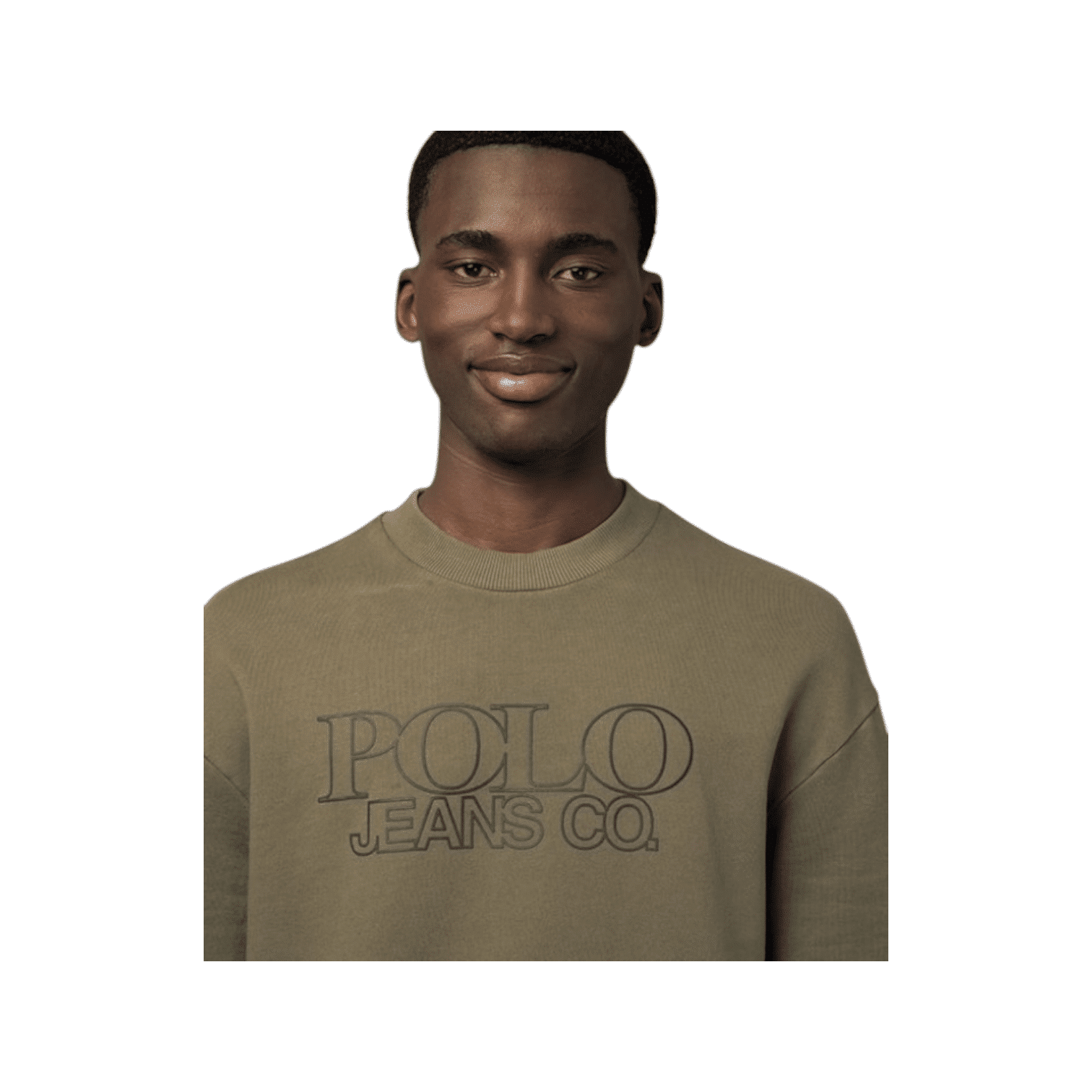 Polo Crew PJC Logo SS Sweat Top Olive
