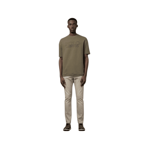 Polo Crew PJC Logo SS Sweat Top Olive