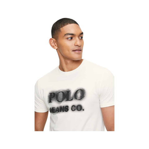Polo T-Shirt PJC Logo SS Off White