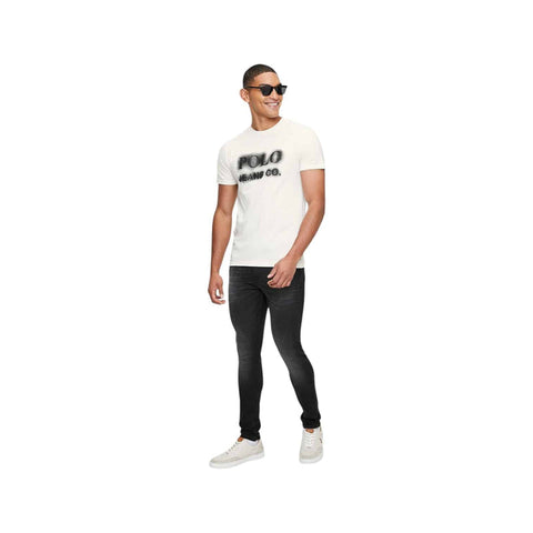 Polo T-Shirt Pjc Logo Off White