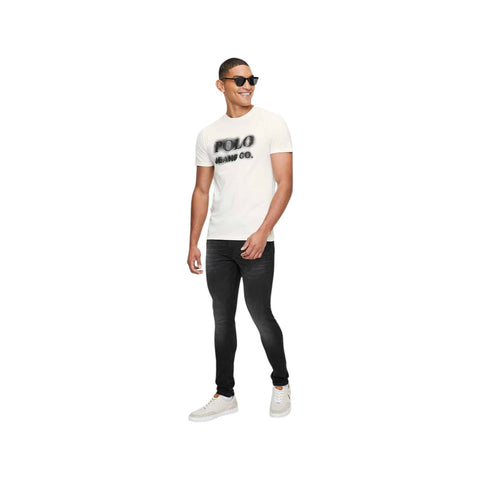 Polo T-Shirt PJC Logo SS Off White