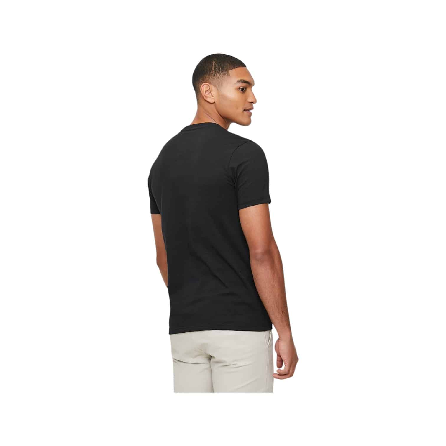 Polo T-Shirt PJC Glow Logo SS Black