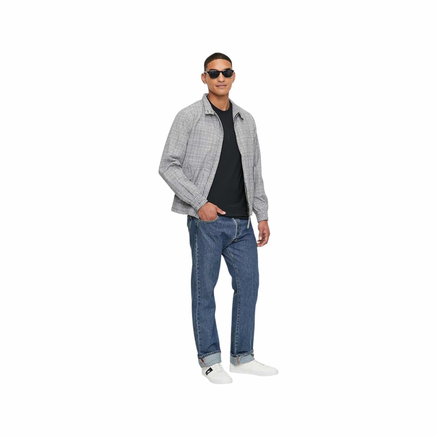 Polo T-Shirt PJC Cuffed Black