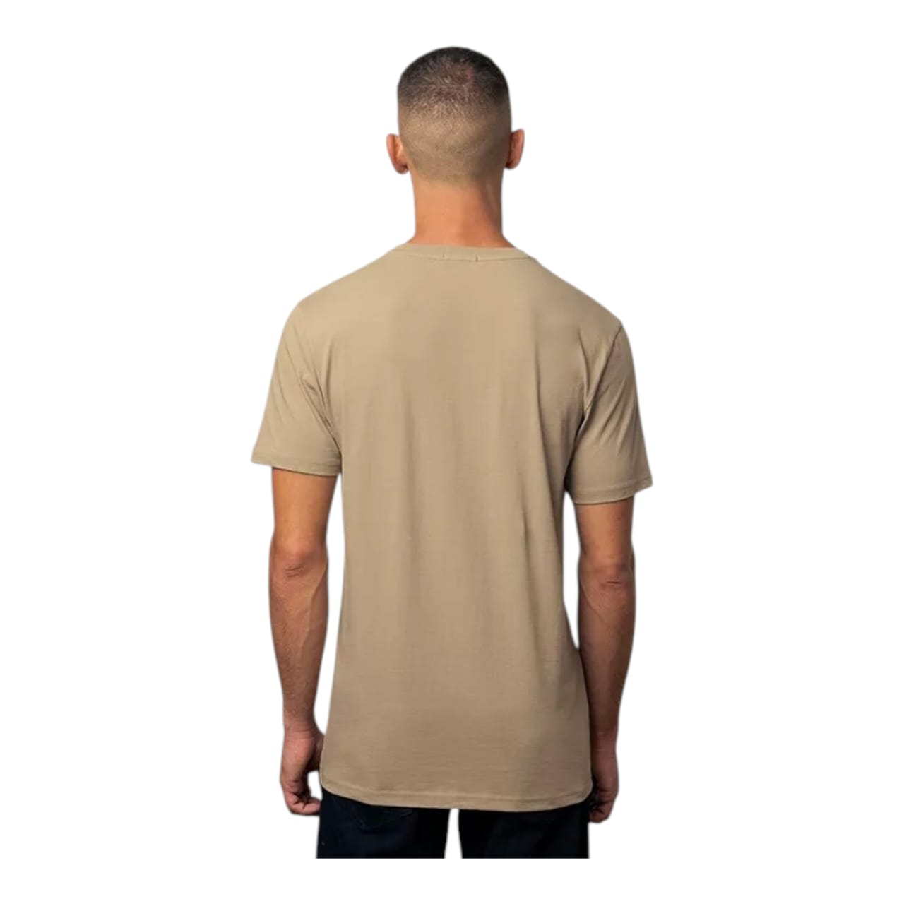 Polo Plain Crew T-shirt - Taupe