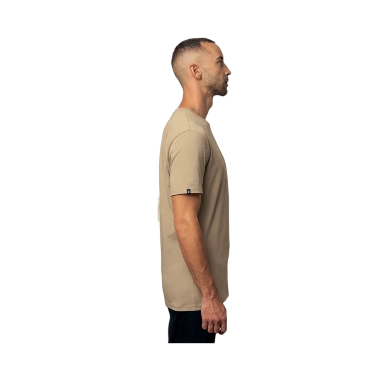 Polo Plain Crew T-shirt - Taupe