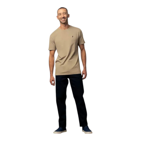 Polo Plain Crew T-shirt - Taupe