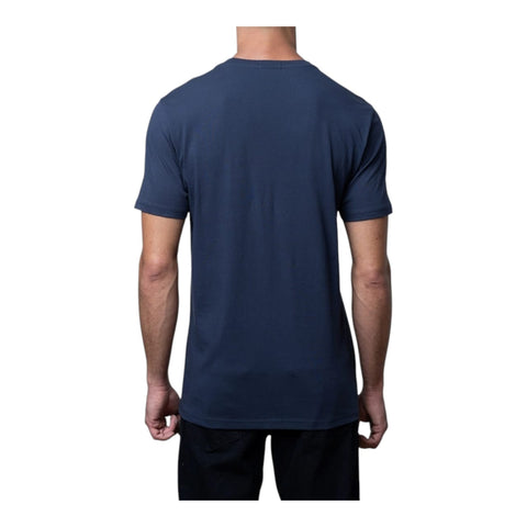 Polo Split Logo T-shirt - Navy