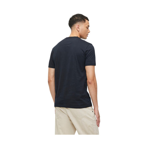 Polo T-Shirt Logo Badge Navy