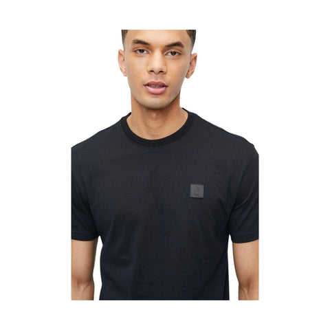 Polo T-Shirt Logo Badge Navy