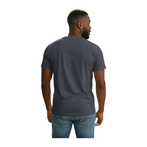 Polo T-Shirt Pjc Puff Logo Charcoal
