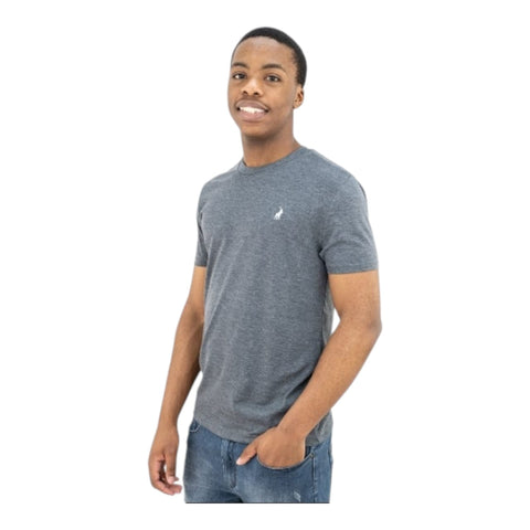 Polo Plain Crew T-shirt - Charcoal