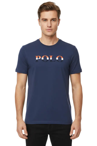 Polo T-Shirt Logo Navy
