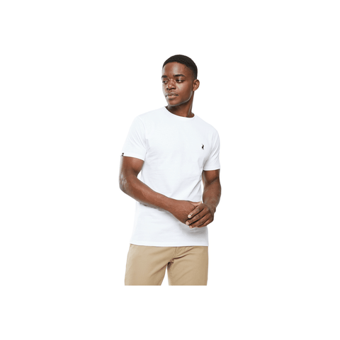 Polo Crew Neck T-Shirt Plain White