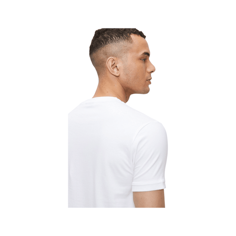 Polo T-Shirt Pjc Ribbed Cuff White