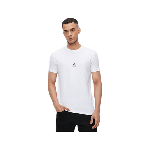 Polo T-Shirt Pjc Ribbed Cuff White