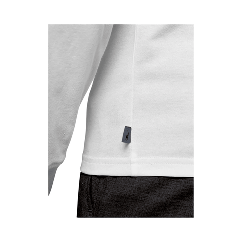 Polo Crew Longsleeve Plain Essential White