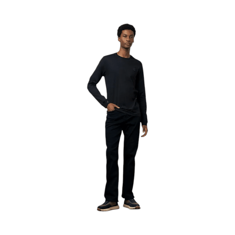 Polo Essential Long Sleeve Tee Black