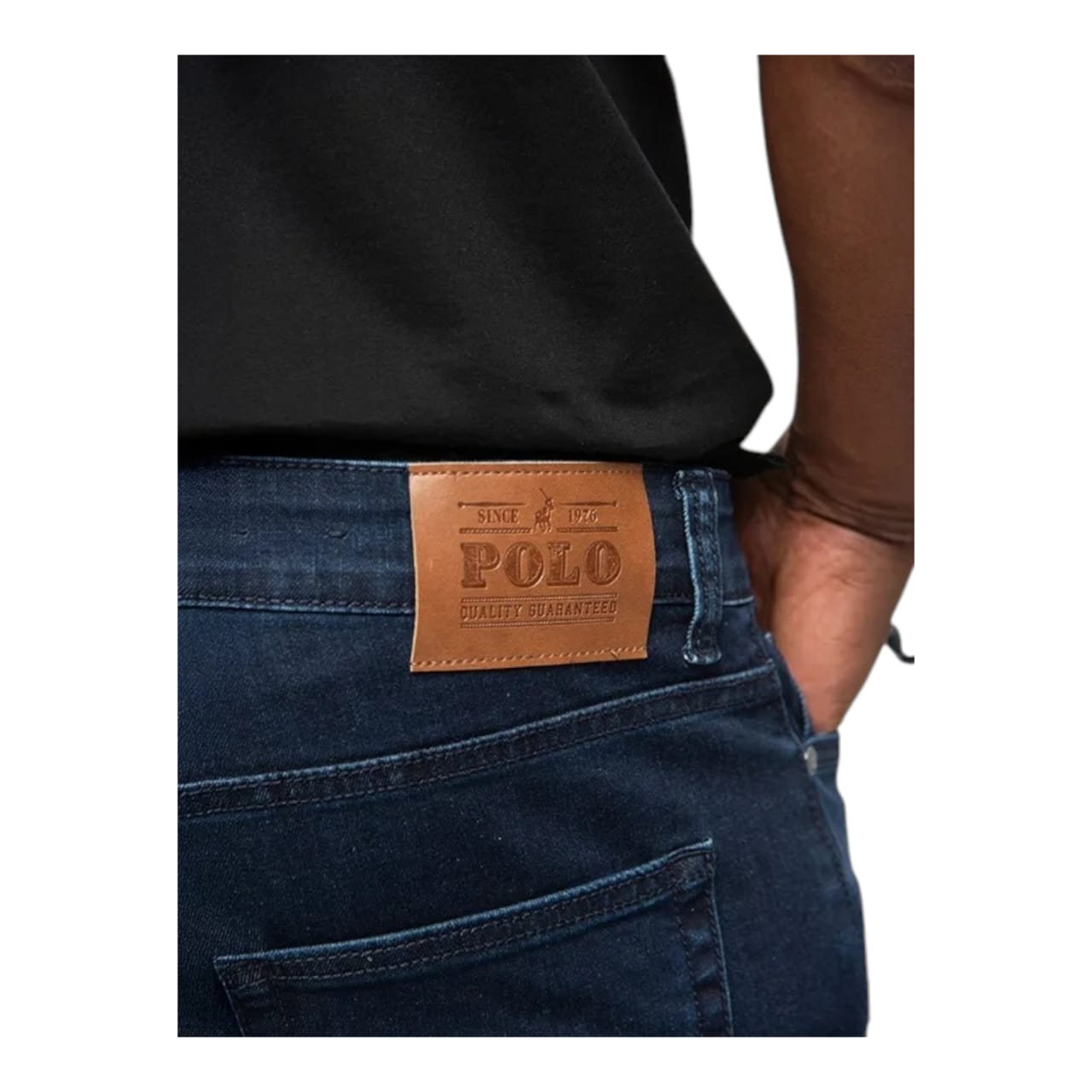 Polo Simon Straight Leg Jean - Blue