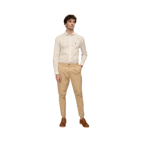 Polo Chino Essential Straight Leg Khaki