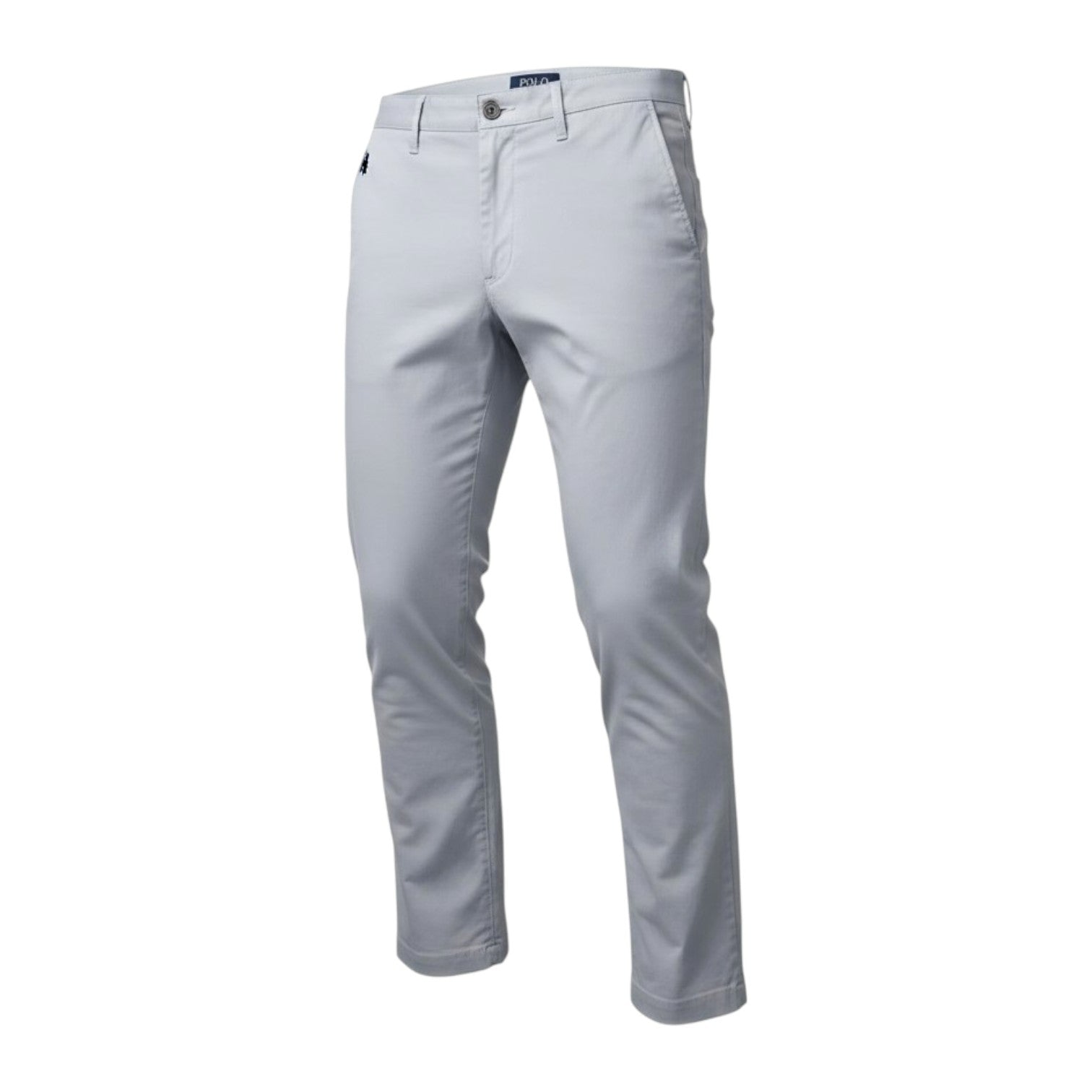 Polo Men’s Essential Slim Leg Chino – Light Grey