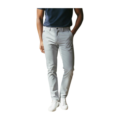 Polo Chino Essential Slim Leg Light Grey