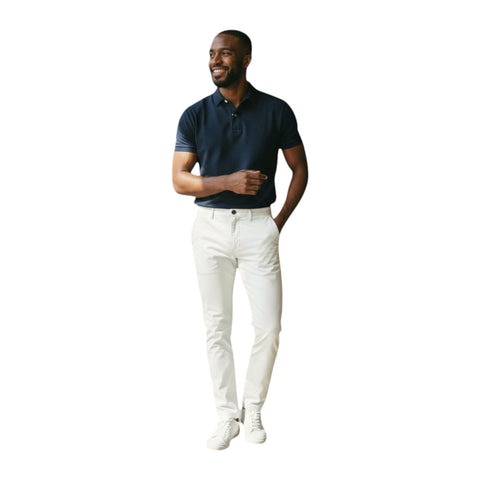 Polo Men’s Essential Slim Leg Chino – White