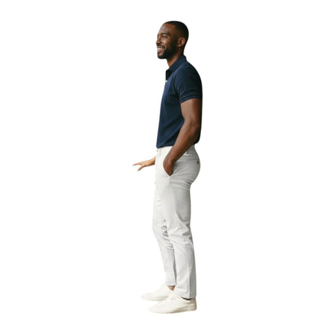 Polo Men’s Essential Slim Leg Chino – White