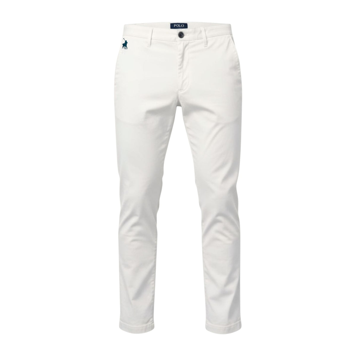 Polo Men’s Essential Slim Leg Chino – White