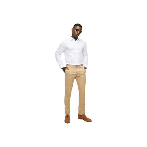 Polo Chino Milan Straight Leg - Khaki