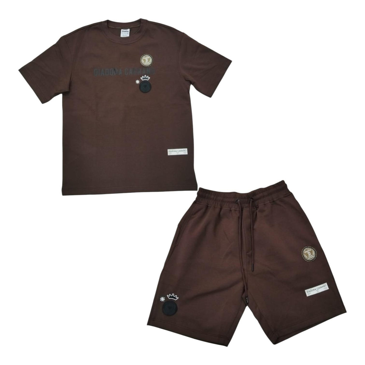 Diadora Short Set Haldor/Valeo Brown