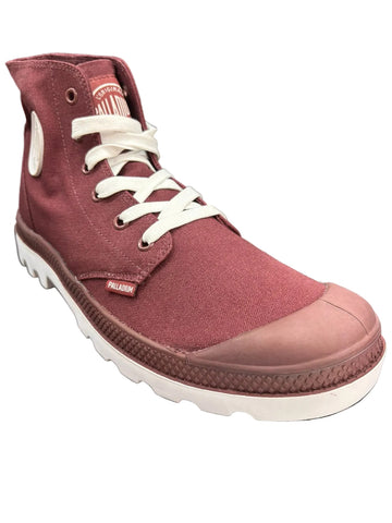 Palladium Pampa Hi Burgandy