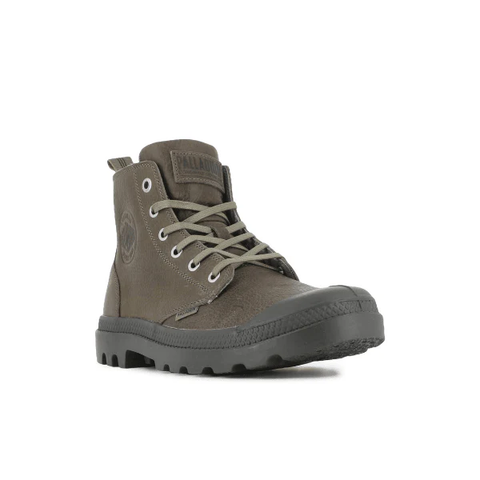 Palladium Pampa Zip Leather Dusky Green