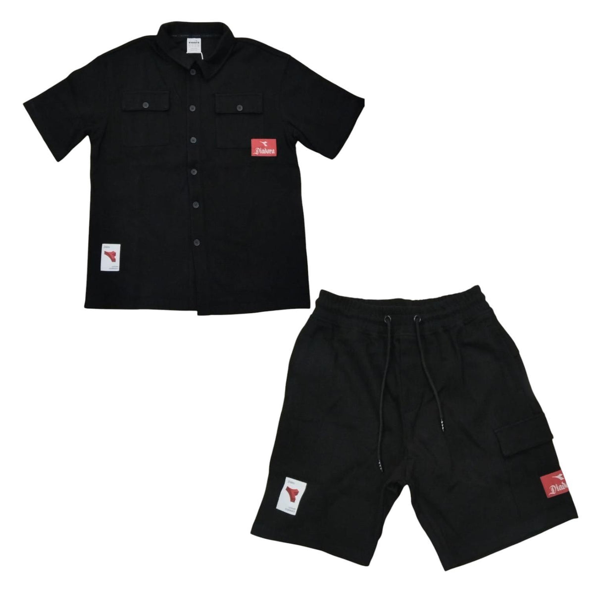 Diadora Short Set Inigo/Ronan Black