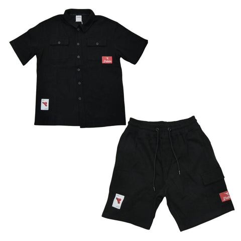 Diadora Short Set Inigo/Ronan Black