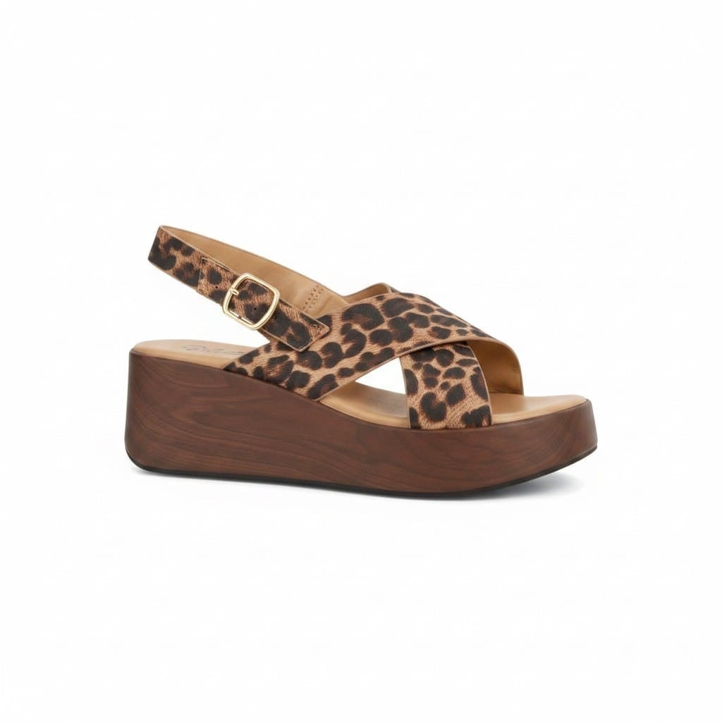 Hush Puppie Soft Style Jemma Leopard