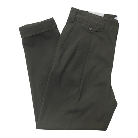 JD Chino Tapered Cropped Moss