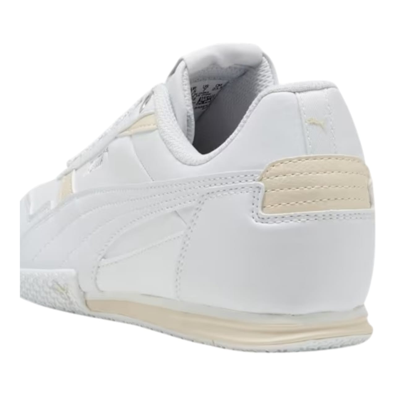 Puma Bella Donna L Womens Low Top Sneaker - White & Silver