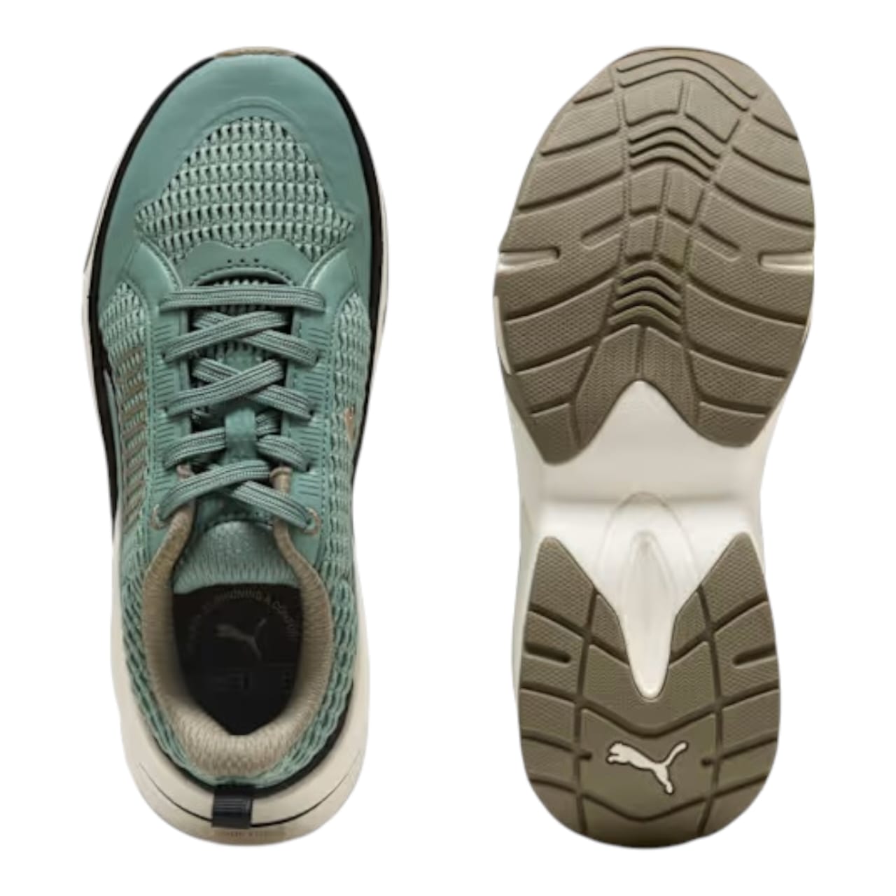 Puma Softride Divine Trainer - Green Moon/White
