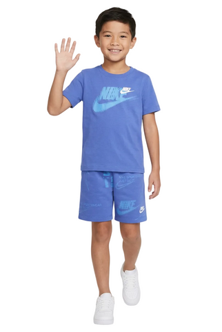 Nike Kids Shorts Set Nkn Club Energy Comet Blue