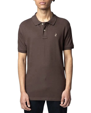 The Polo Essential Pique Short Sleeve Golfer – Rich Chocolate
