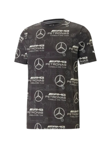 Puma T-Shirt Petronas Print Black