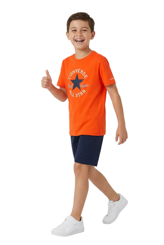 Converse Boys T-Shirt Chuck Patch Orange