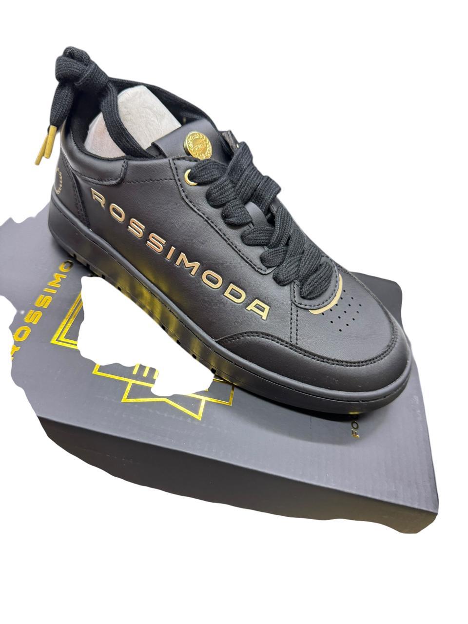 Rossimoda Sneaker Valentino Black/Gold
